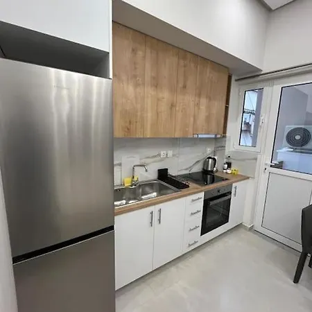 Cozy New Apartment Nearby Metro Athen Exterior foto